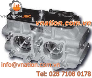 helical gear reducer / parallel shaft / for pumps