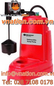 wastewater pump / electric / impeller / submersible