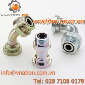 threaded fitting / flange / elbow / with seal