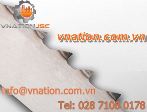 bandsaw blade / bimetallic / for ceramics / for tiles