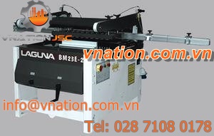 manually-controlled boring machine / horizontal / for wood