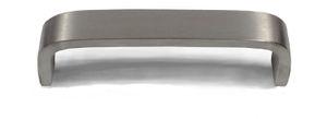 pull-out handle / metal / rectangular