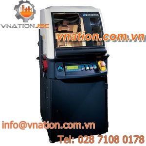 laboratory cutting machine / floor / wet abrasive / orbital