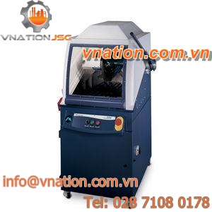 laboratory cutting machine / compact / wet abrasive / manual