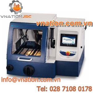 laboratory cutting machine / automatic / wet abrasive / manual