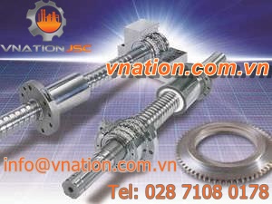 rolled ball screw / high-precision