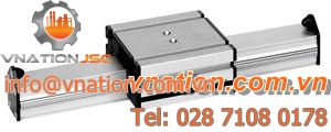 sliding linear guide / aluminum