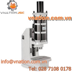 pneumatic press / assembly / direct-acting / C-frame