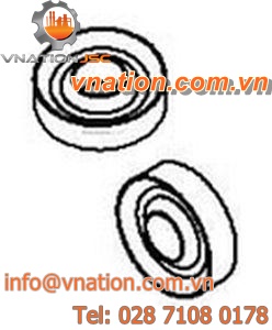 leak-proofing washer / round / nylon