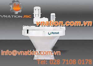 paddle mixer / process / for mortar / conical