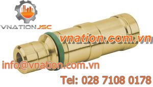 adaptative insert / brass / dezincification resistant / without shut-off