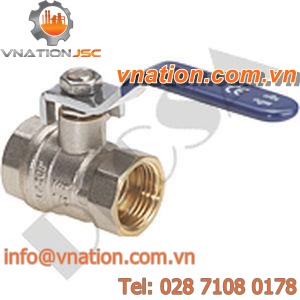 ball valve / lever / control / low-pressure
