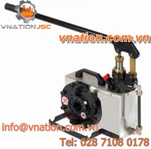 cable crimping machine / manual / lever-operated