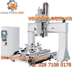 CNC machining center / 6-axis / vertical / for wood