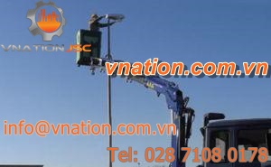 truck-mounted articulated boom lift / hydraulic / outdoor