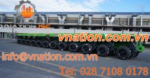 more than 6 axles self-propelled trailer