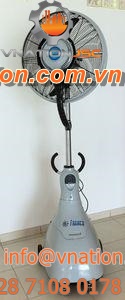 floor-standing fan / axial / mobile / misting
