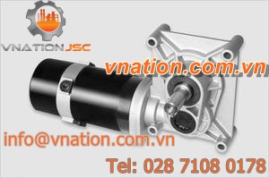 right-angle servo-gearmotor / worm / spur / helical