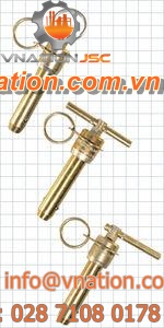 quick-release pin / double-acting / T-handle