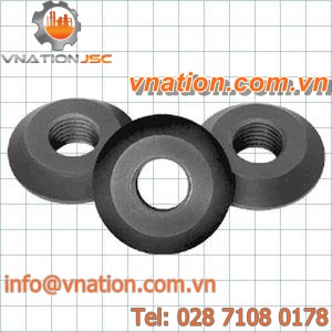 threaded insert / metal / round / welding