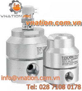 ball valve / control / for oxygen / stainless steel