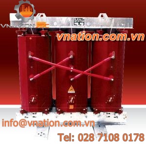 power transformer / cast resin / floor-standing / medium-voltage