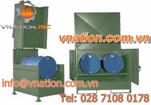 free-standing cabinet / containerized / steel / monobloc
