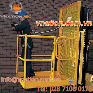 work platform for forklift