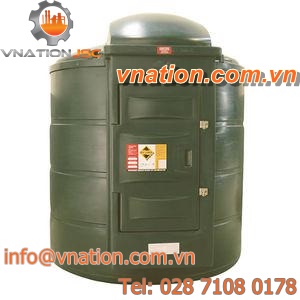 distribution tank / storage / metal / vertical