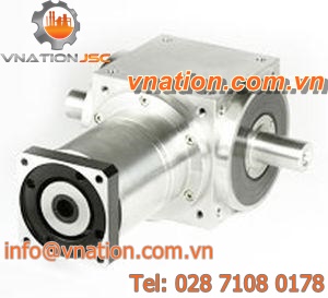 bevel gear reducer / helical / dual-shaft / motor