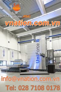 CNC boring milling machine / horizontal / large-chuck / with fixed table