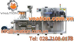 blister packaging machine / for cylindrical products / automatic
