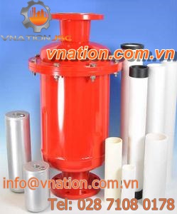 gas filter / air / cartridge / for vacuum pumps