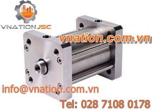 pneumatic cylinder / piston / stainless steel / compact