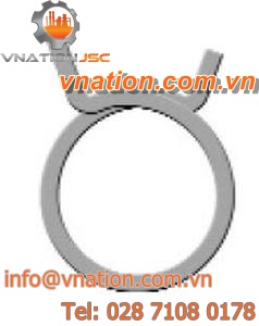 wire hose clamp / stainless steel / double