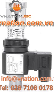 adjustable piston pressure switch / for oil