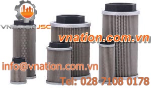 air filter / hydraulic / metal mesh / suction