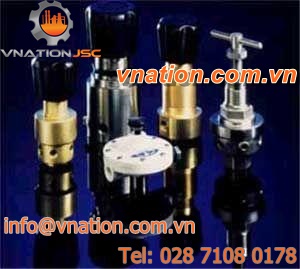 air pressure regulator / dome-loaded / single-stage / stainless steel