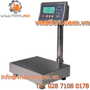 benchtop scales / with LCD display / stainless steel / IP66