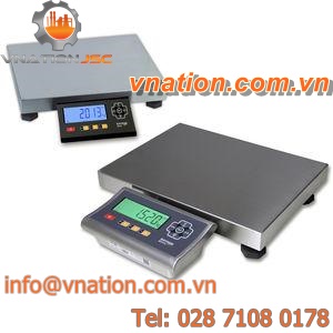 counting scales / benchtop / with LCD display / stainless steel pan