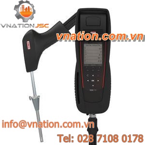 oxygen analyzer / hydrogen / combustion / portable