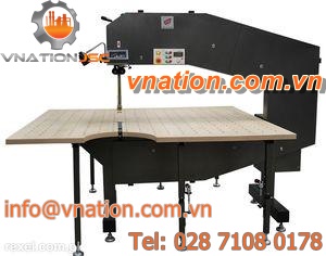 band saw / for foam sheets / for textiles / precision
