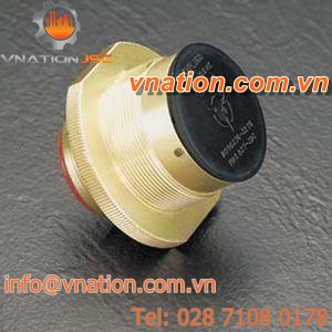 round plug / bayonet / non-threaded / polyethylene