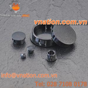 dome plug / non-threaded / nylon / finishing
