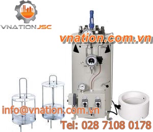 soundness testing autoclave / process / for mortar / high-pressure
