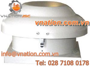 rooftop fan / axial / fume exhaust / industrial