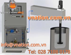 impeller system gas control unit / for aluminum production