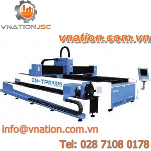 CNC cutting machine / sheet metal / pipe / fiber laser