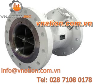 turbine flow meter / for heavy liquids / in-line
