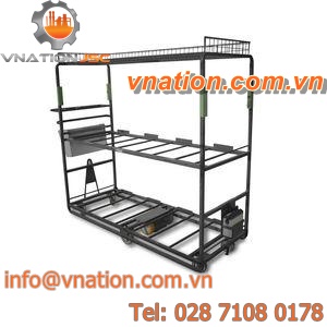 transport cart / handling / motorized / battery-powered